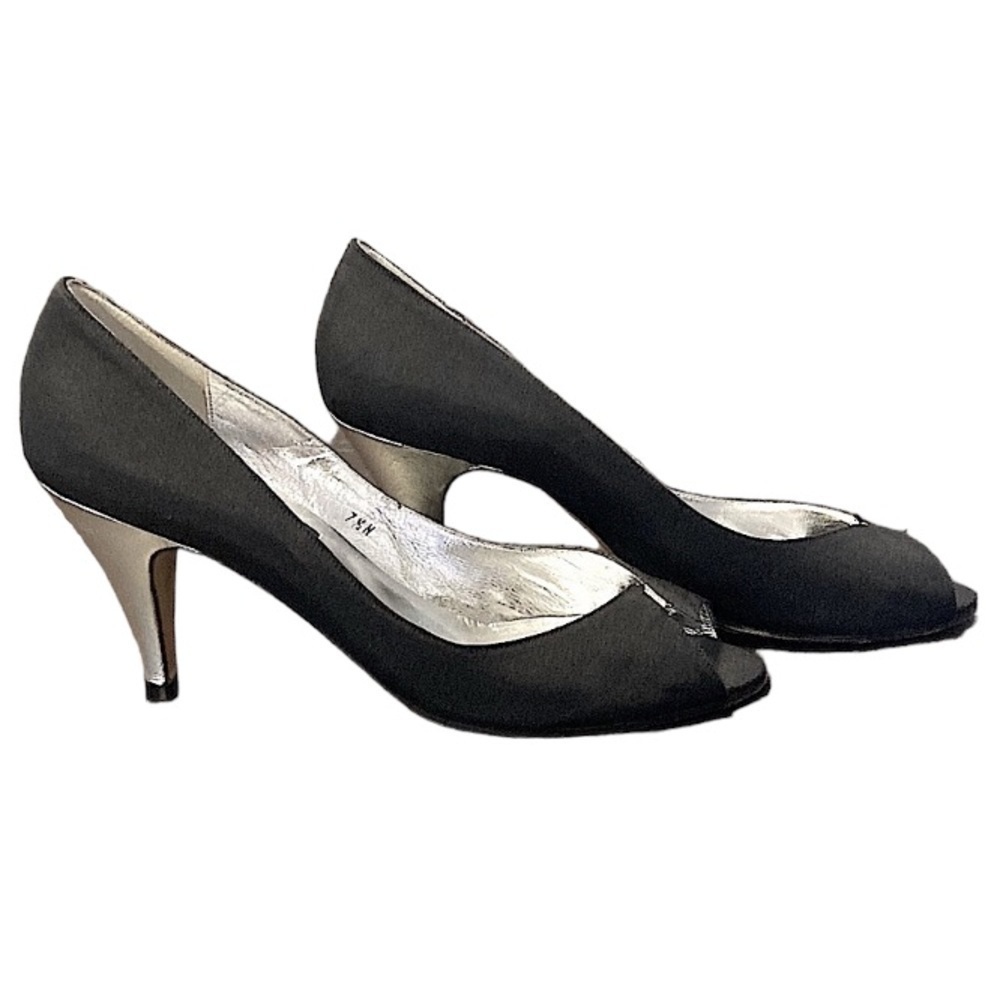 Vintage Anne Klein Peep Toe Pumps